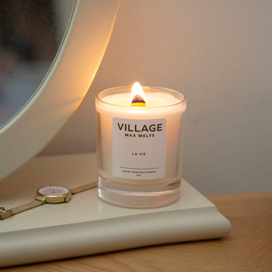 La Vie Wood Wick Candle 30cl