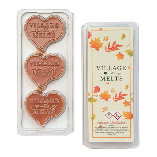 Vintage Bookstore Wax Melts - Village Wax Melts
