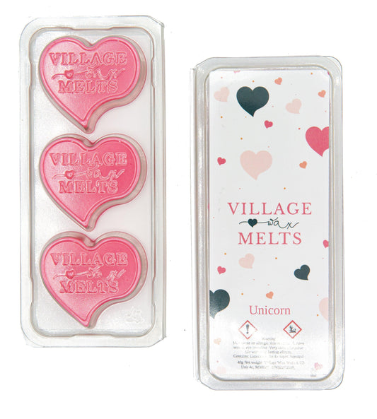 3x Unicorn Wax Melts - Village Wax Melts