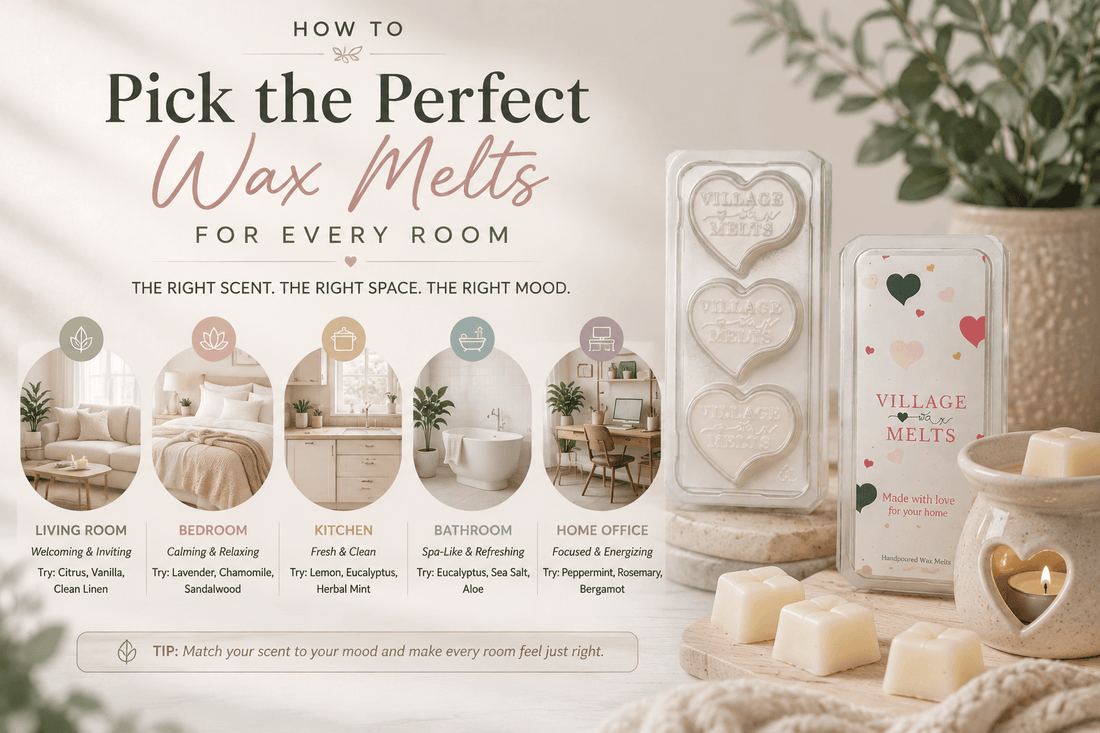 How to Pick the Perfect Wax Melts for Every Room
