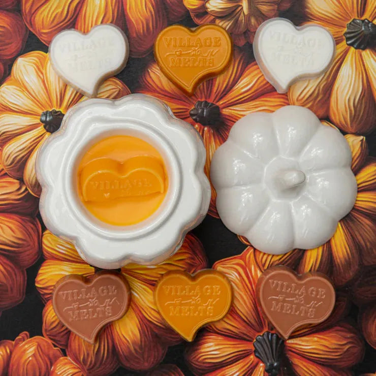 strong scented orange Halloween Wax Melts