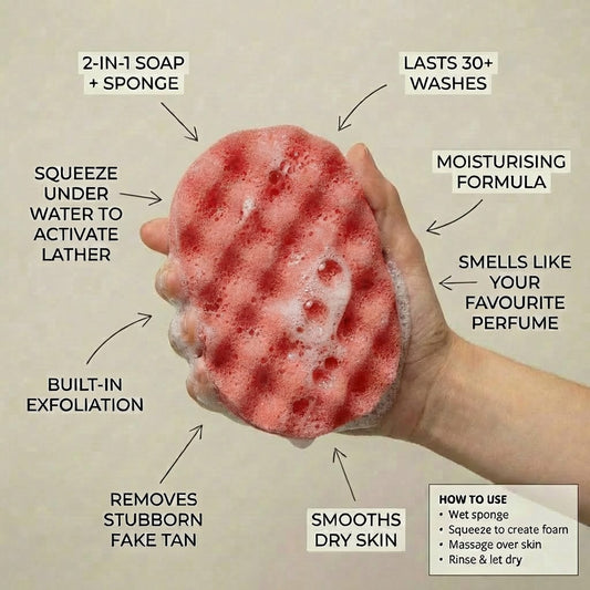 Watermelonade Exfoliating Soap Sponge