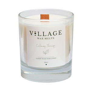 Calming Therapy Wood Wick Candle 30cl