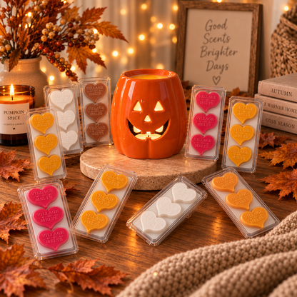 The Ultimate Autumn Wax Melt Bundle (10 Autumn Scents + FREE Pumpkin Burner)