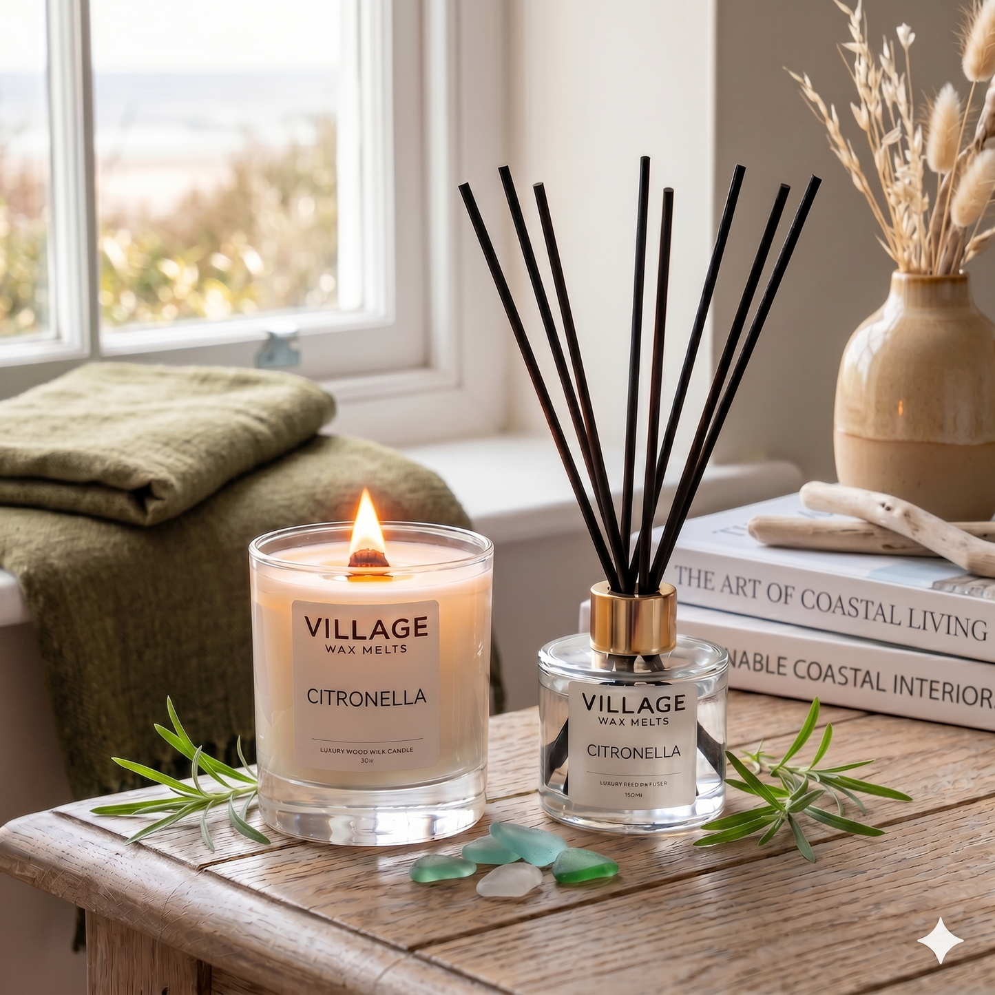 Candle & Diffuser Set