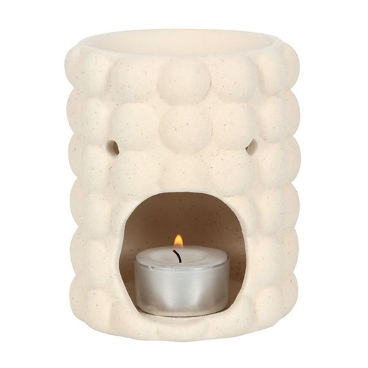 Bubble Cream Speckle Wax Melt Oil Burner