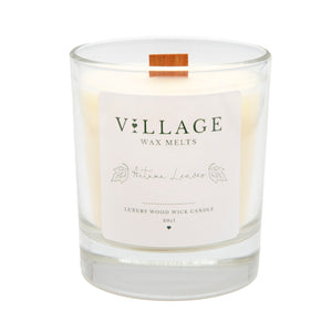 Autumn Leaves Wood Wick Candle 30cl