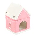 Pink Gingerbread House Wax Burner