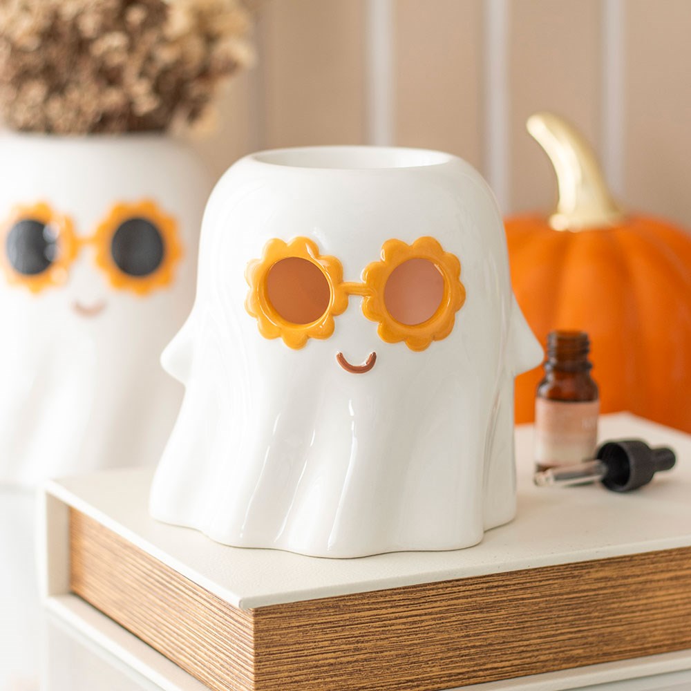 Groovy Ghost Wax Burner