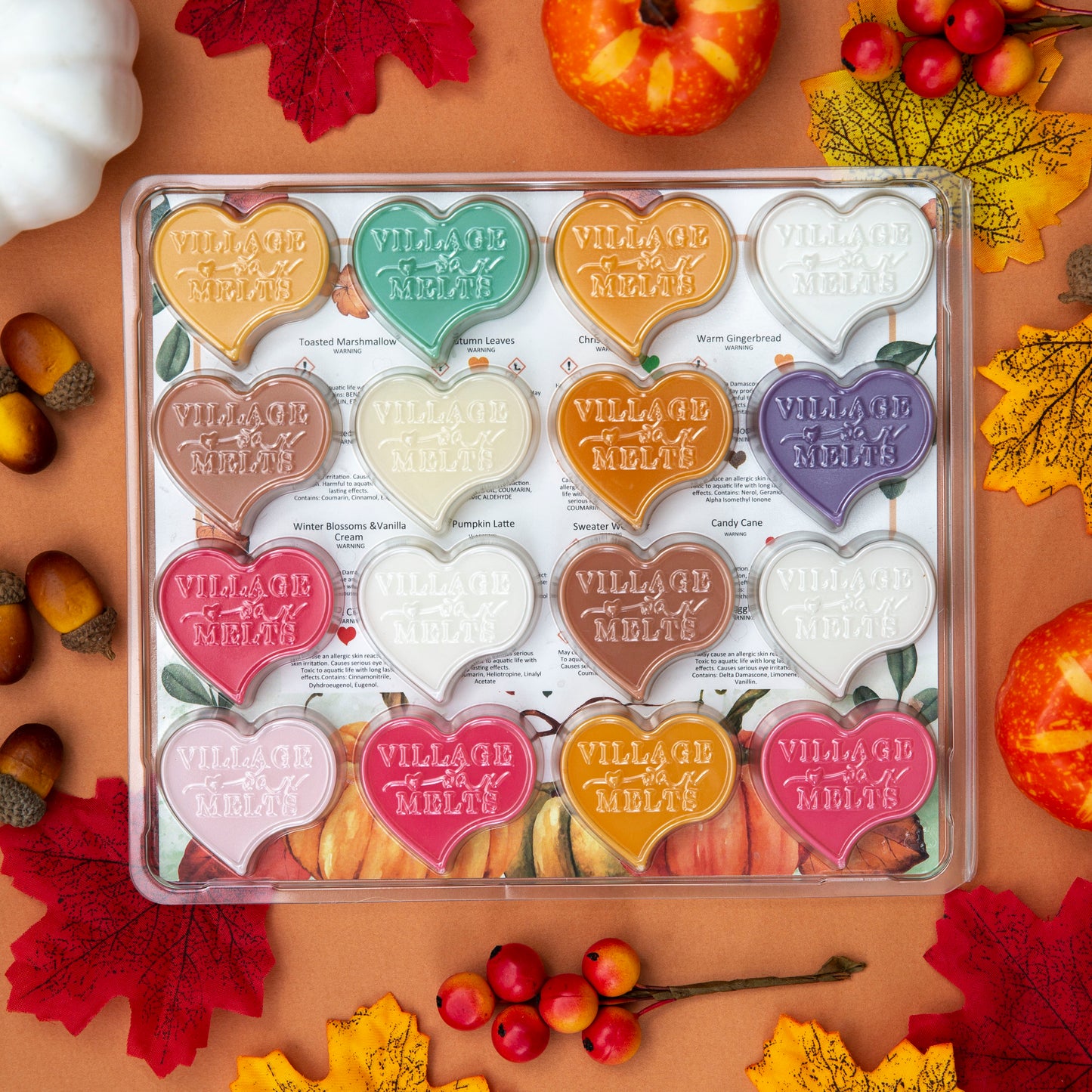 Autumn Wax Melt Sample Box