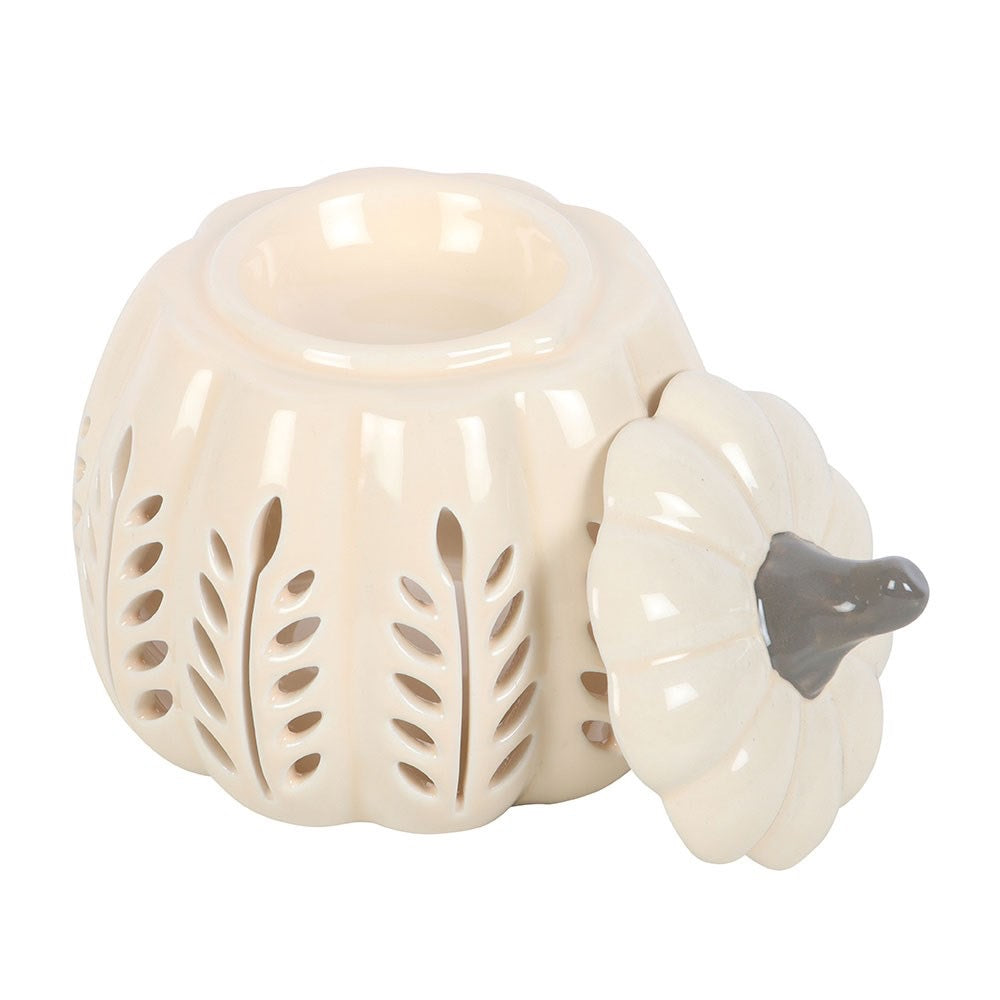 Cream Pumpkin Wax Melt Burner