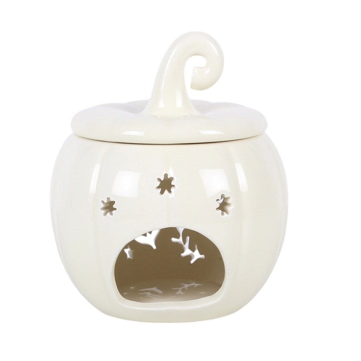 Cream Folk Pumpkin Wax Burner
