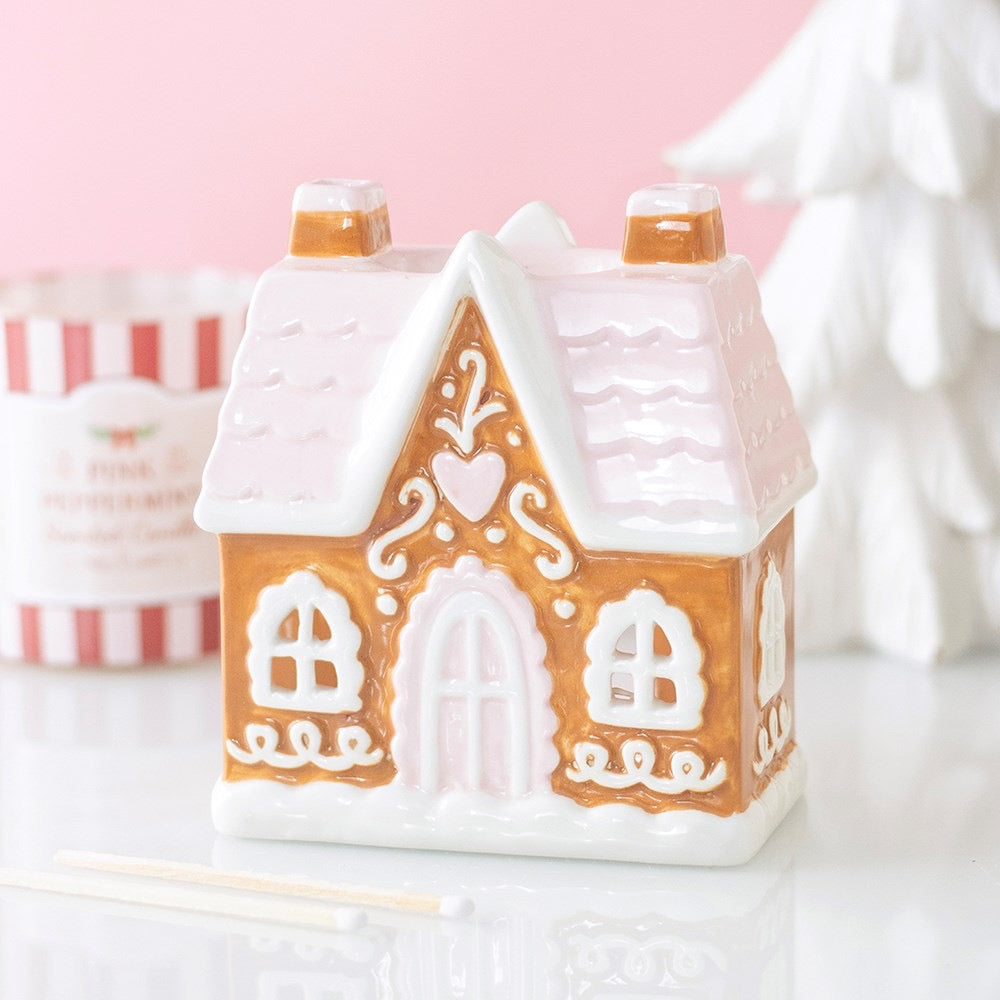 Gingerbread House Wax Burner