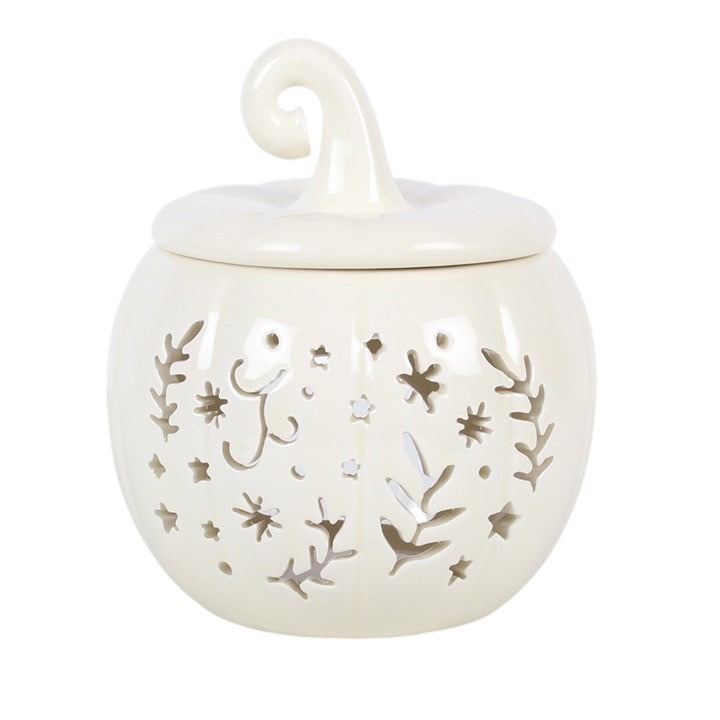 Cream Folk Pumpkin Wax Burner