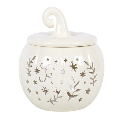 Cream Folk Pumpkin Wax Burner