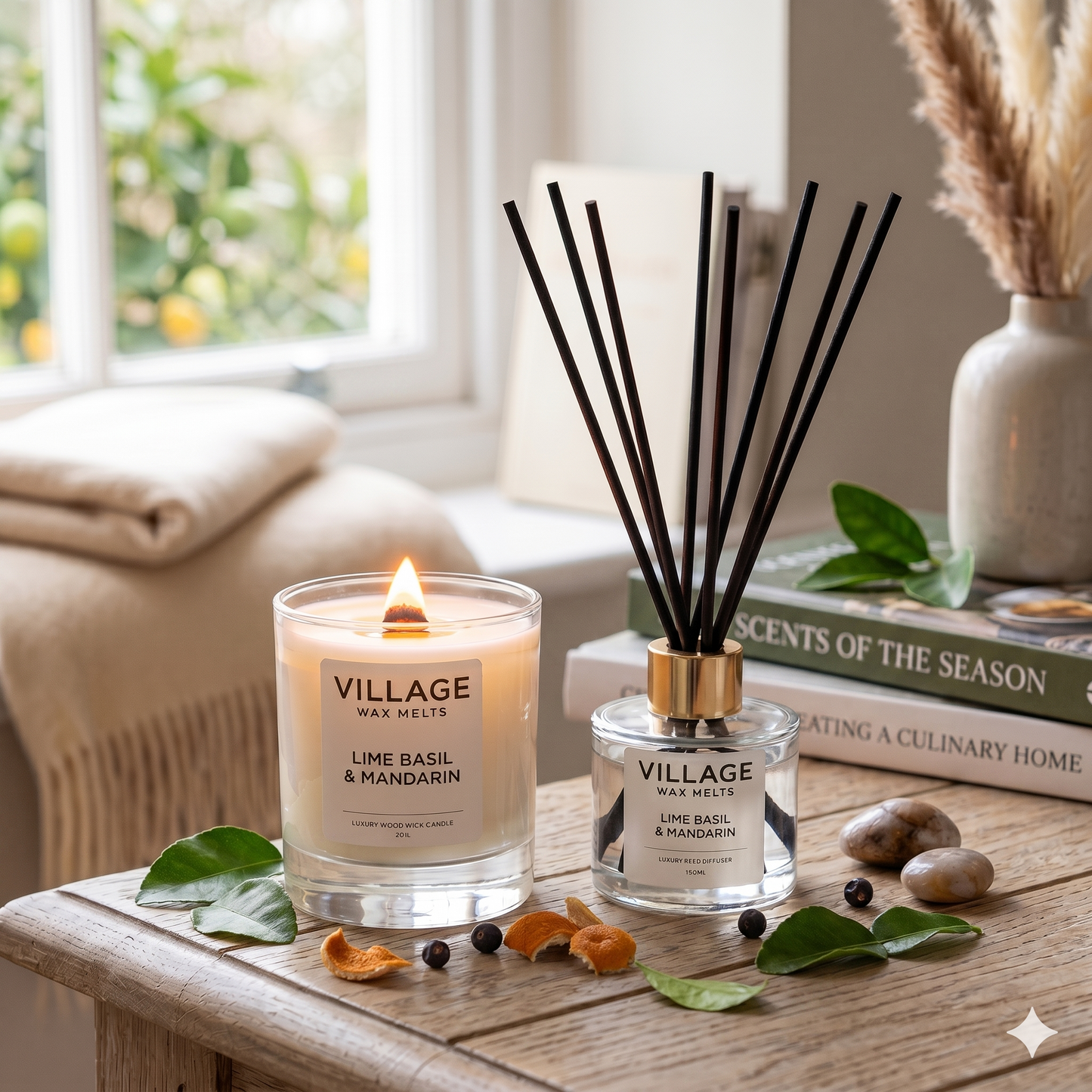 Candle & Diffuser Set