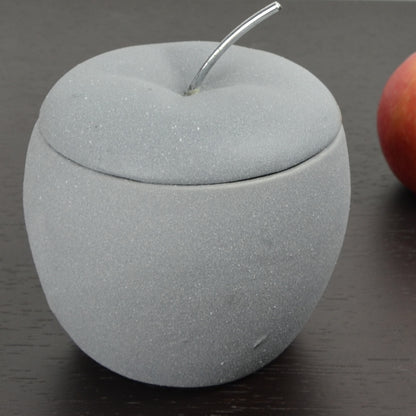 Grey Textured Apple Wax Melt Burner