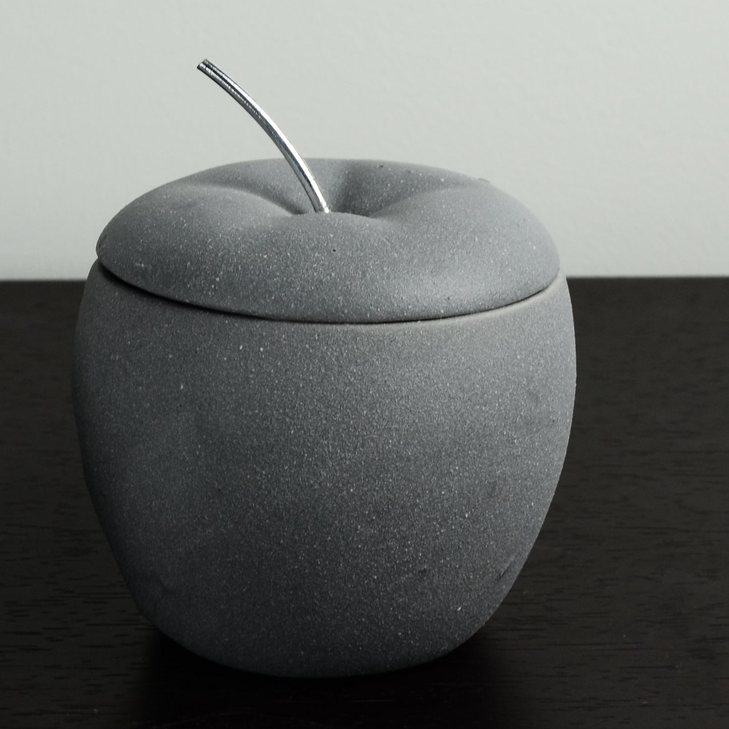 Grey Textured Apple Wax Melt Burner