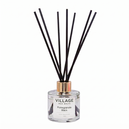 Reed Diffuser - Pomegranate Black - 150ml & 7 Reed Sticks