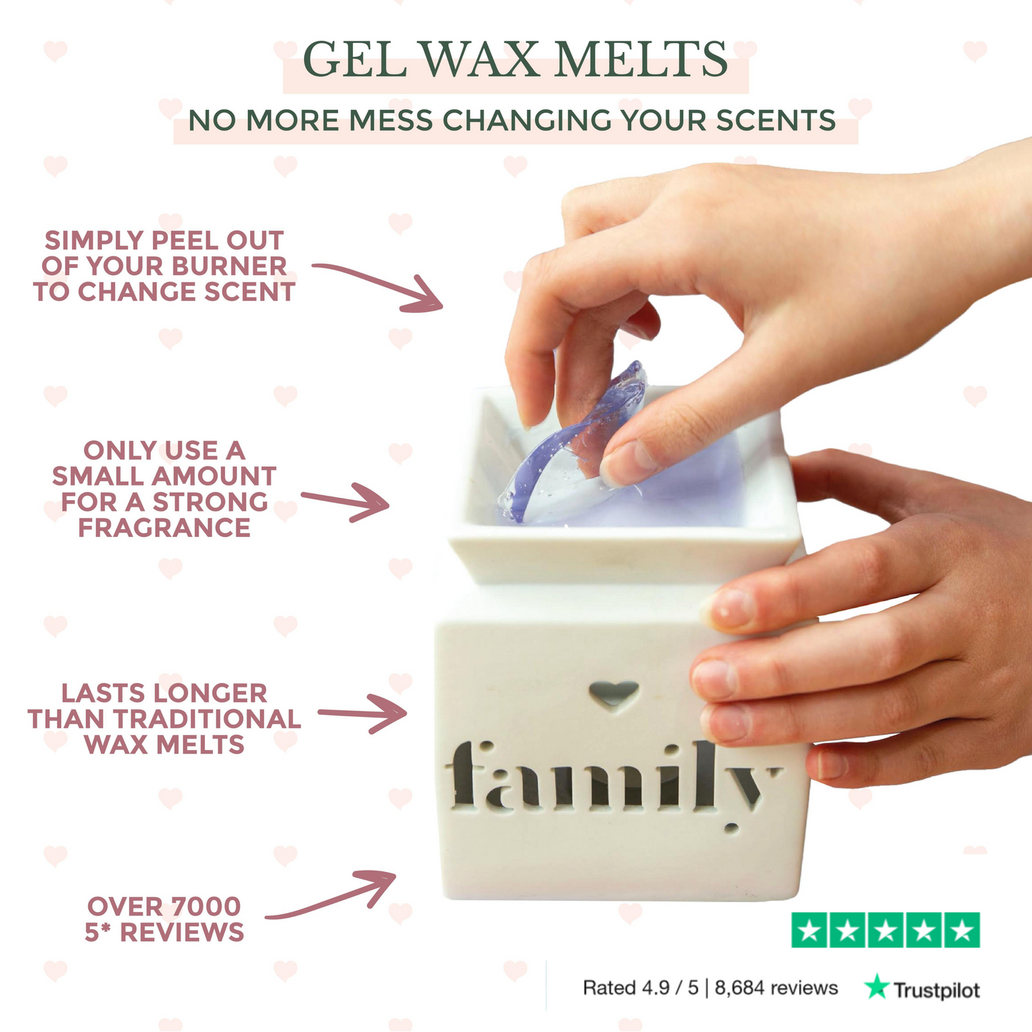 Snow Fairy Gel Wax Melts