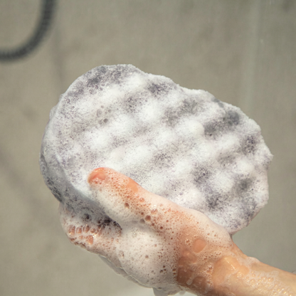 Activated Charcoal Exfoliating Soap Sponge
