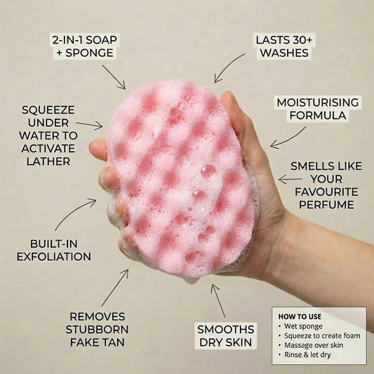 Angel Exfoliating Soap Sponge