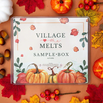 Autumn Wax Melt Sample Box - Village Wax Melts