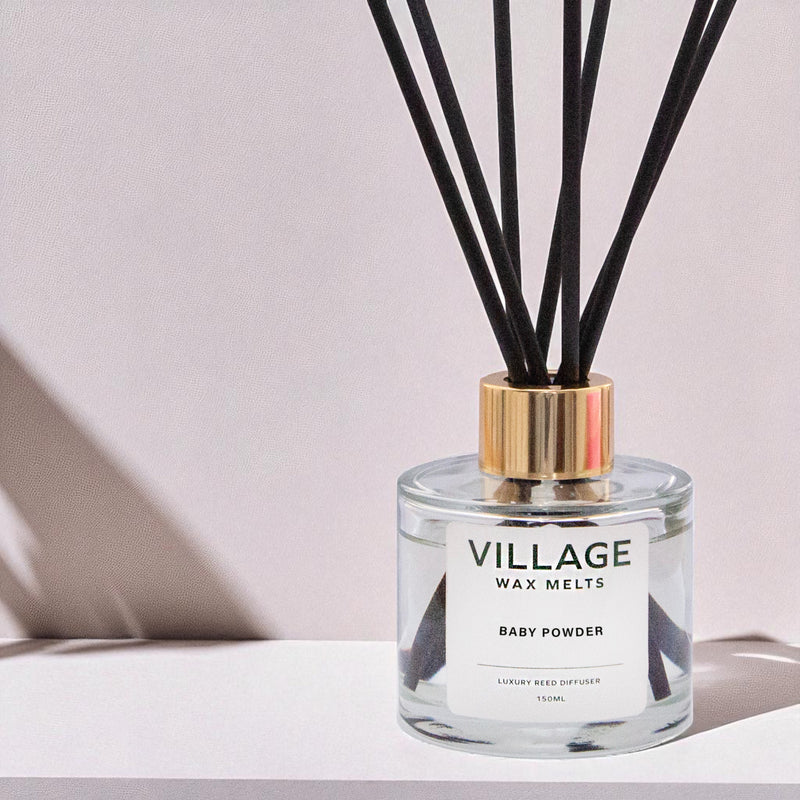 Baby Powder Reed Diffuser 150ml with 7 Reed Sticks