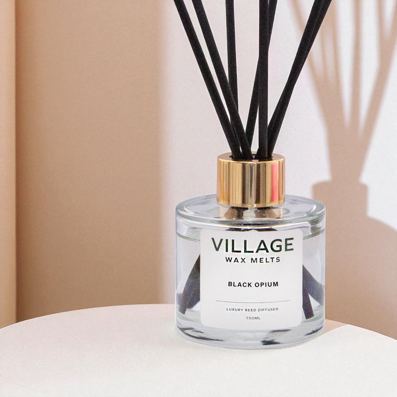 Black Opium Reed Diffuser 150ml with 7 Reed Sticks