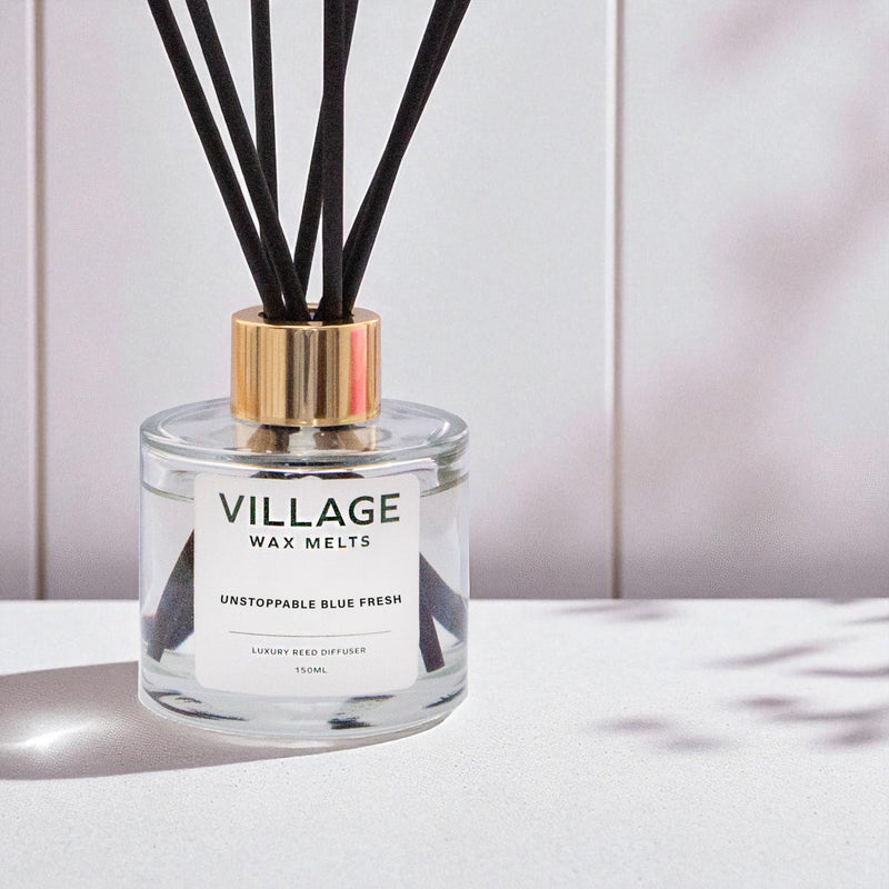 Blue Fresh Reed Diffuser 150ml with 7 Reed Sticks