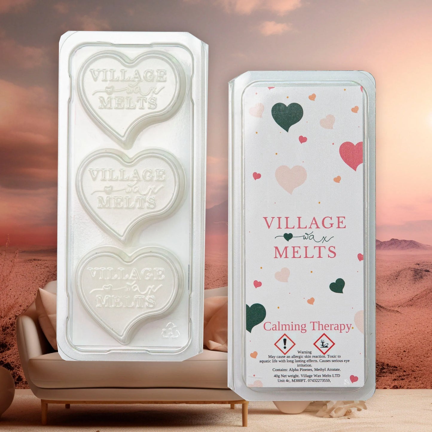 Calming Therapy Wax Melts - Village Wax Melts