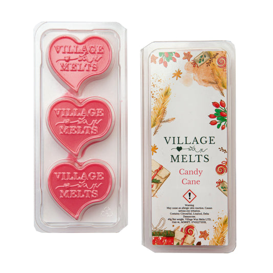 Candy Cane Wax Melts - Village Wax Melts