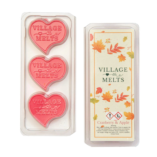 Cranberry & Apple Wax Melts - Village Wax Melts