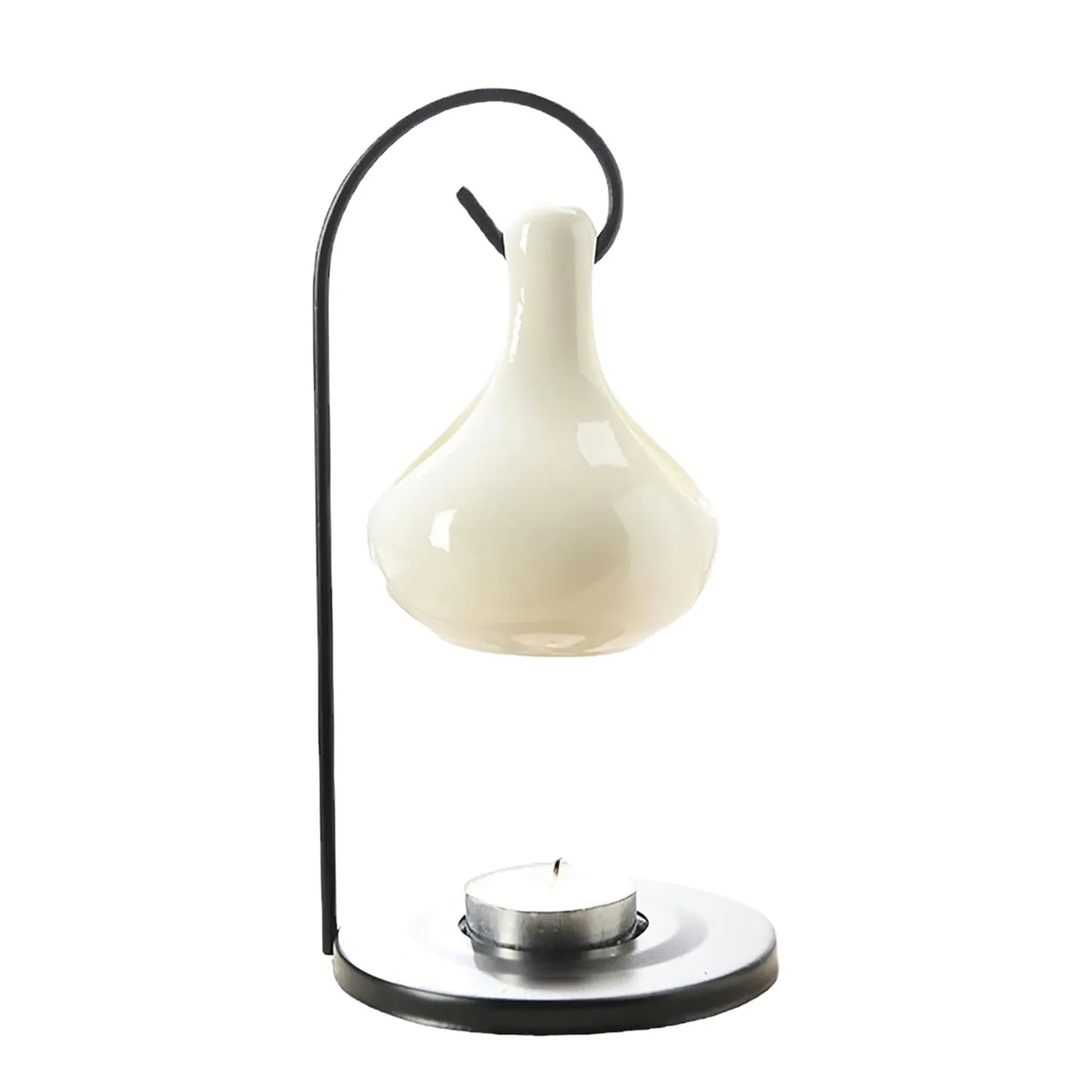 Cream Hanging Teardrop Wax Melt Burner - Village Wax Melts