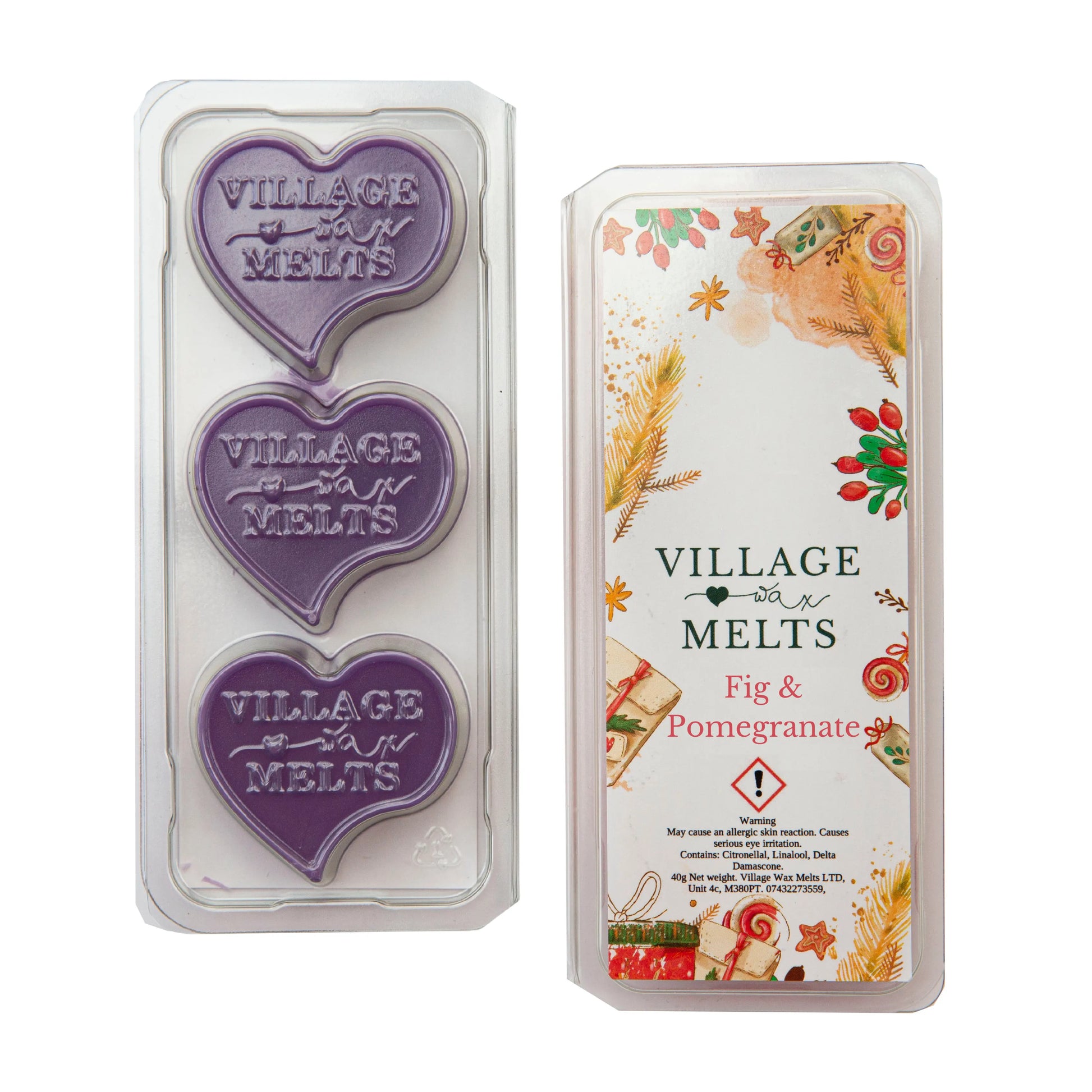 Fig & Pomegranate Wax Melts - Village Wax Melts