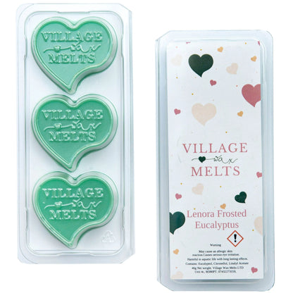 Frosted Eucalyptus Wax Melts - Village Wax Melts