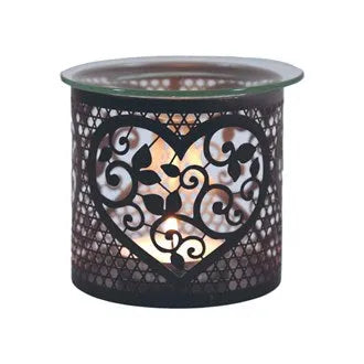 Heart Silhouette Wax Burner - Village Wax Melts