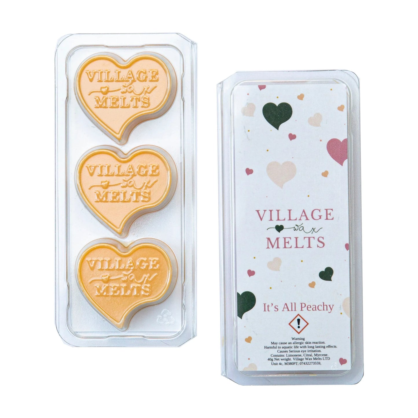 Its All Peachy Wax Melts - Village Wax Melts