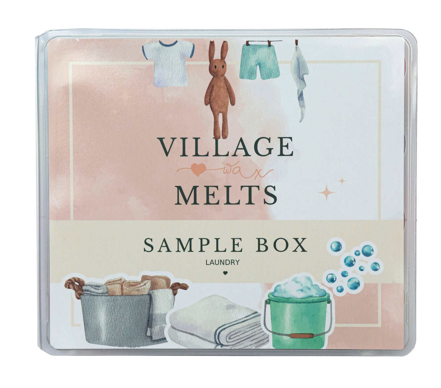 Laundry Wax Melt Sample Box - Village Wax Melts