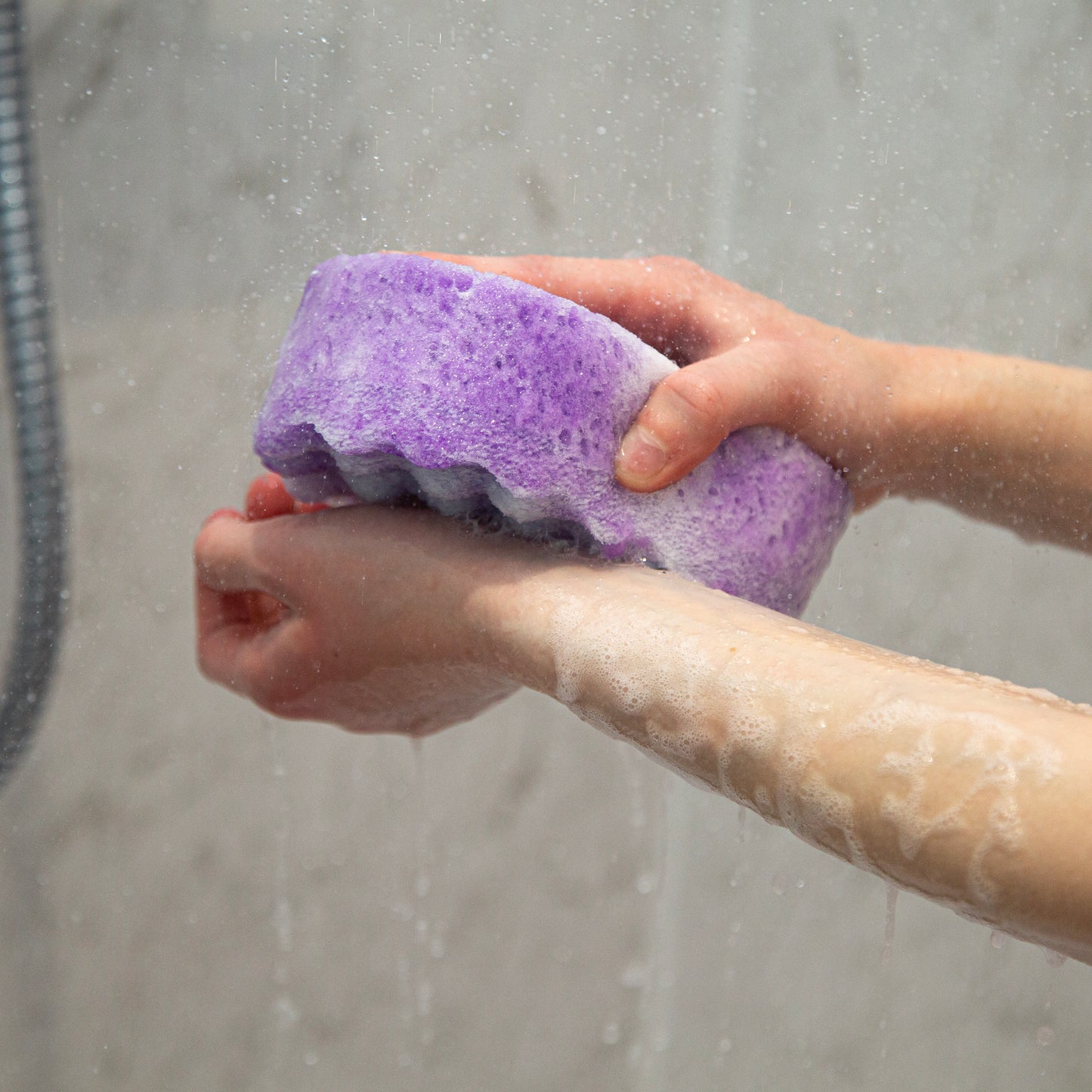 Lavender Essential Oil Exfoliating Soap Sponge