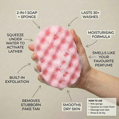 Olympea Exfoliating Soap Sponge