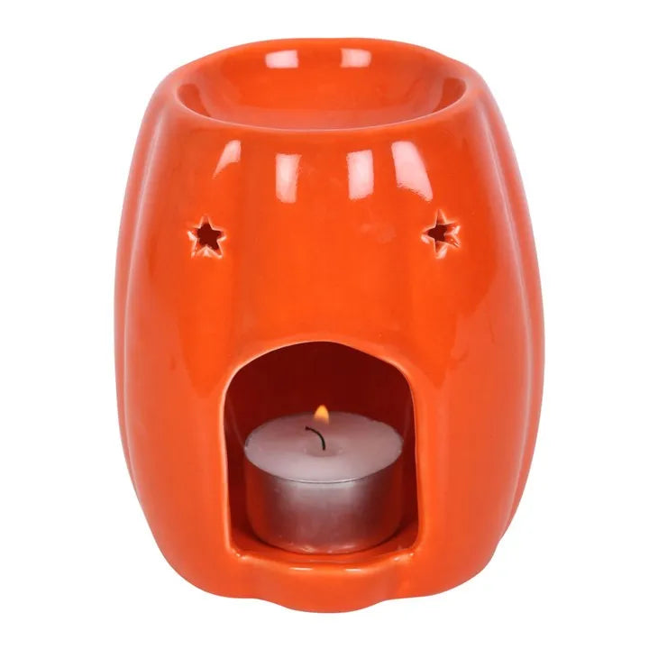 Orange Pumpkin Wax Burner - Village Wax Melts