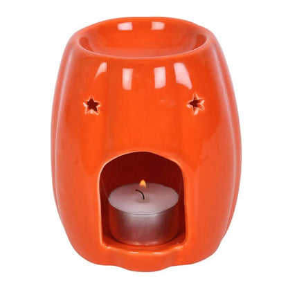 Orange Pumpkin Wax Burner - Village Wax Melts