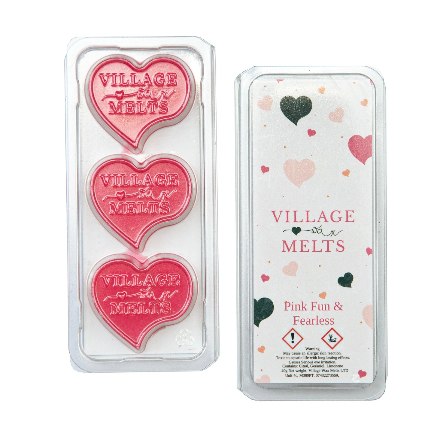 Pink Fun & Fearless Wax Melts - Village Wax Melts