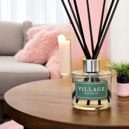 Pink Tulips & White Jasmine Reed Diffuser - Village Wax Melts