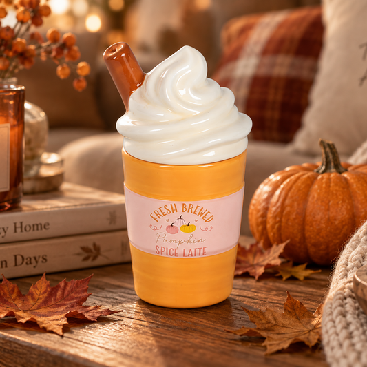 Pumpkin Spice Latte Wax Burner