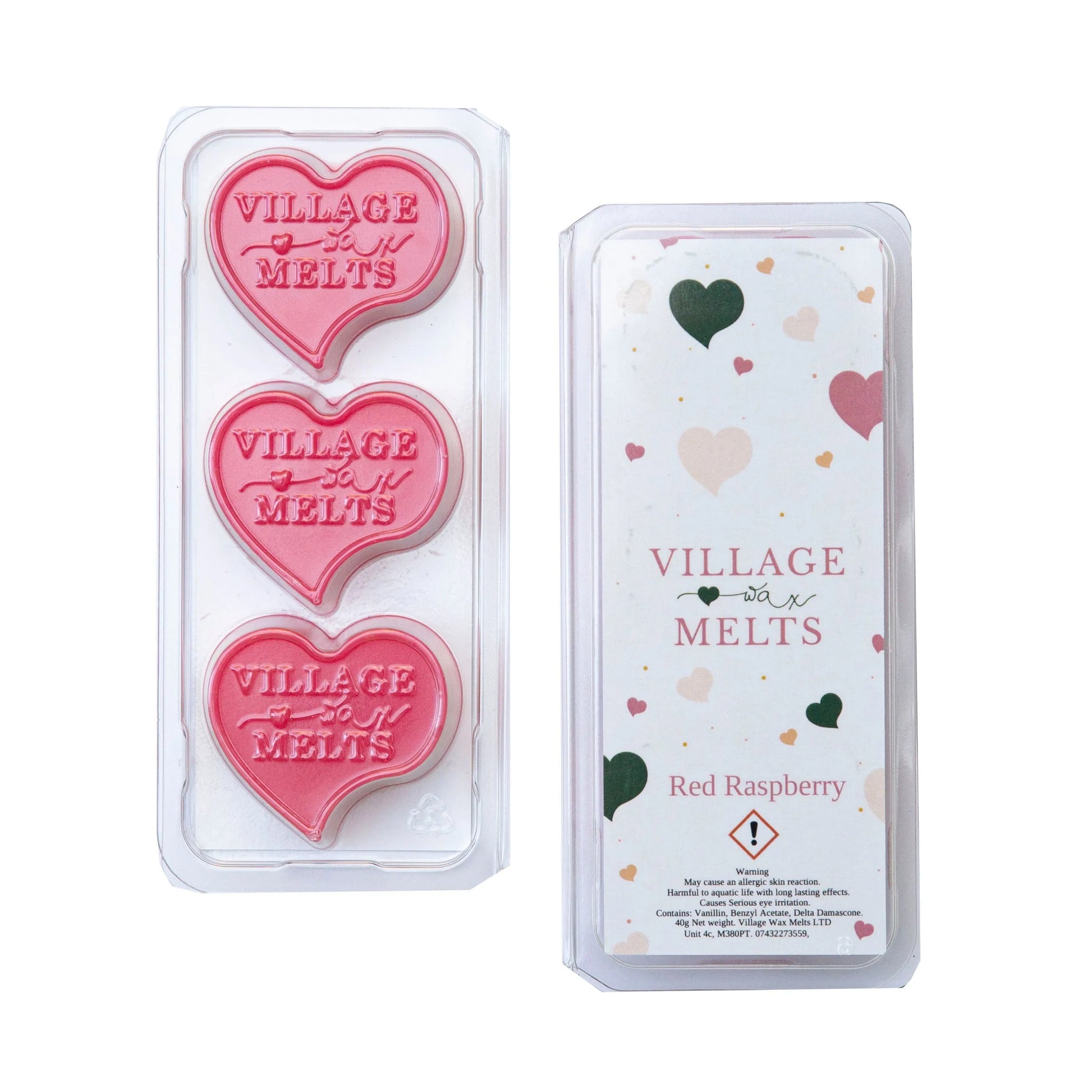 Red Raspberry Wax Melts - Village Wax Melts