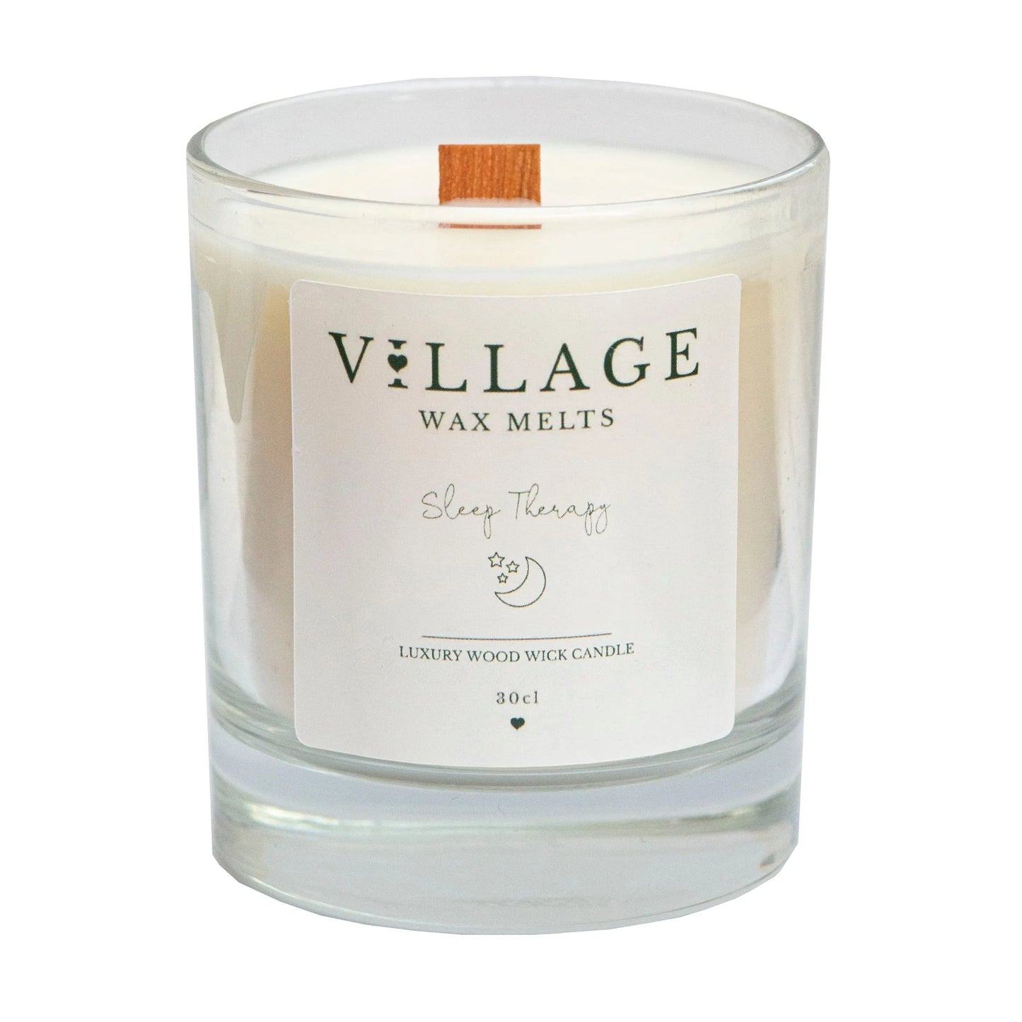 Sleep Therapy Woodwick Candle 30cl - Village Wax Melts