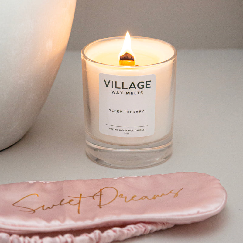 Sleep Therapy Wood Wick Candle 30cl