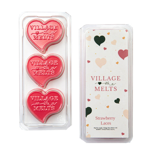 Strawberry Laces Wax Melts - Village Wax Melts